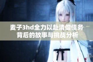 麦子3hd全力以赴清偿债务 背后的故事与挑战分析