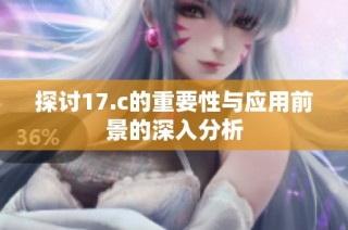 探讨17.c的重要性与应用前景的深入分析