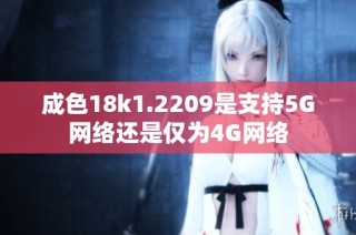 成色18k1.2209是支持5G网络还是仅为4G网络