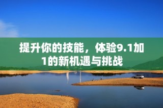 提升你的技能，体验9.1加1的新机遇与挑战