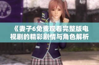 《妻子6免费观看完整版电视剧的精彩剧情与角色解析》