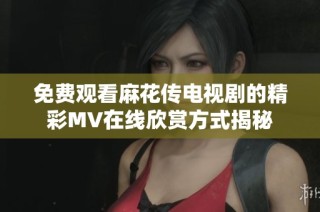 免费观看麻花传电视剧的精彩MV在线欣赏方式揭秘
