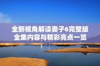 全新视角解读妻子6完整版全集内容与精彩亮点一览