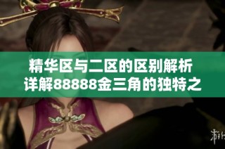 精华区与二区的区别解析 详解88888金三角的独特之处
