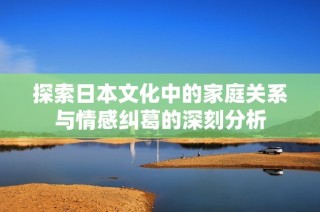 探索日本文化中的家庭关系与情感纠葛的深刻分析