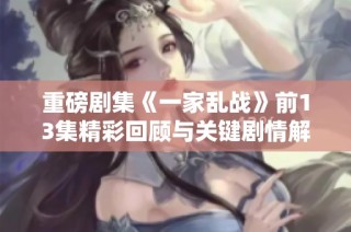 重磅剧集《一家乱战》前13集精彩回顾与关键剧情解析