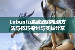 Lubuntu系统线路检测方法与技巧探讨与实践分享