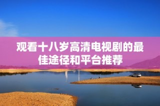 观看十八岁高清电视剧的最佳途径和平台推荐