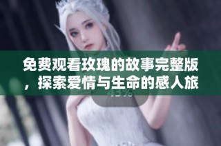 免费观看玫瑰的故事完整版，探索爱情与生命的感人旅程