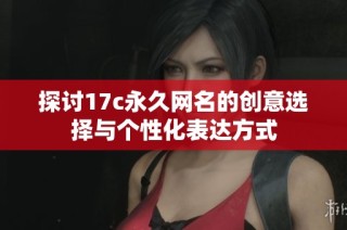 探讨17c永久网名的创意选择与个性化表达方式