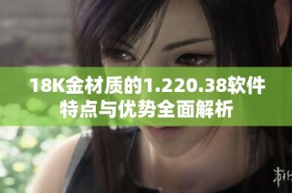 18K金材质的1.220.38软件特点与优势全面解析