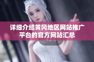 详细介绍黄冈地区网站推广平台的官方网站汇总