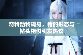奇特动物现身，猪的形态与钻头相似引发热议