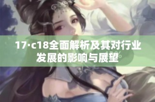 17·c18全面解析及其对行业发展的影响与展望