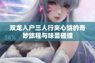 双龙入户三人行夹心饼的奇妙旅程与味蕾碰撞
