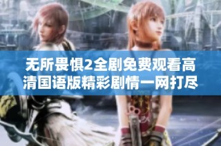 无所畏惧2全剧免费观看高清国语版精彩剧情一网打尽