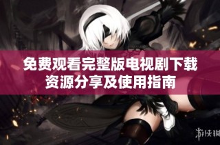 免费观看完整版电视剧下载资源分享及使用指南