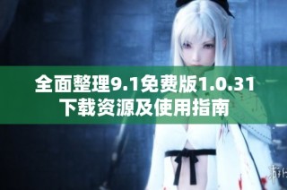 全面整理9.1免费版1.0.31下载资源及使用指南