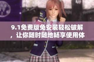 9.1免费版免安装轻松破解，让你随时随地畅享使用体验