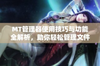MT管理器使用技巧与功能全解析，助你轻松管理文件和应用
