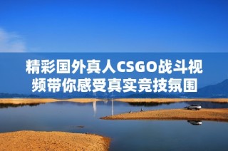 精彩国外真人CSGO战斗视频带你感受真实竞技氛围