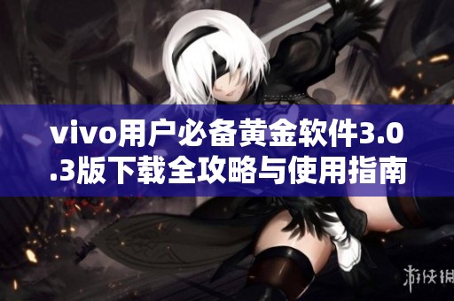 vivo用户必备黄金软件3.0.3版下载全攻略与使用指南