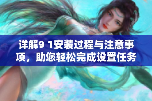 详解9 1安装过程与注意事项，助您轻松完成设置任务