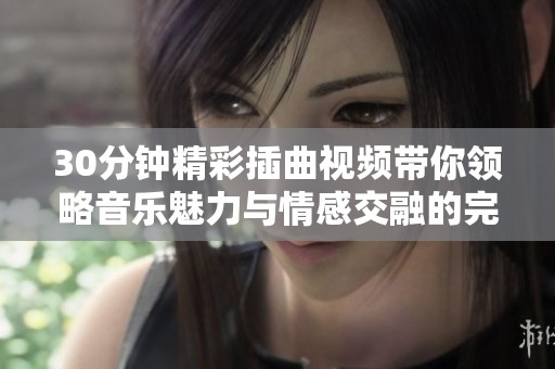30分钟精彩插曲视频带你领略音乐魅力与情感交融的完美时光