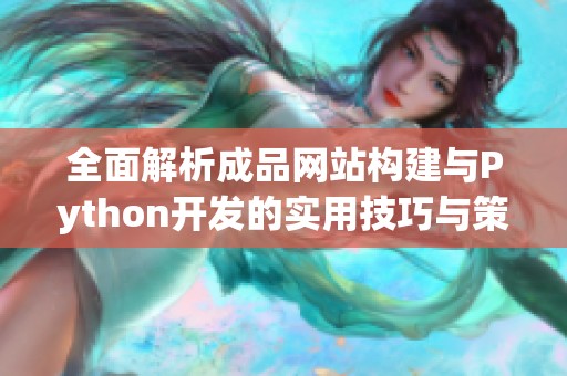 全面解析成品网站构建与Python开发的实用技巧与策略