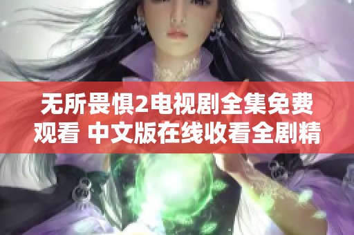 无所畏惧2电视剧全集免费观看 中文版在线收看全剧精彩内容