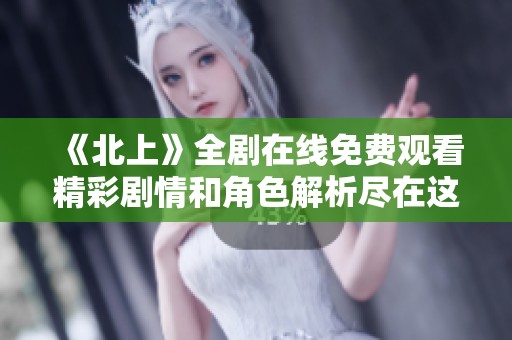 《北上》全剧在线免费观看精彩剧情和角色解析尽在这里