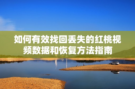 如何有效找回丢失的红桃视频数据和恢复方法指南
