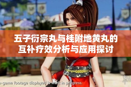 五子衍宗丸与桂附地黄丸的互补疗效分析与应用探讨