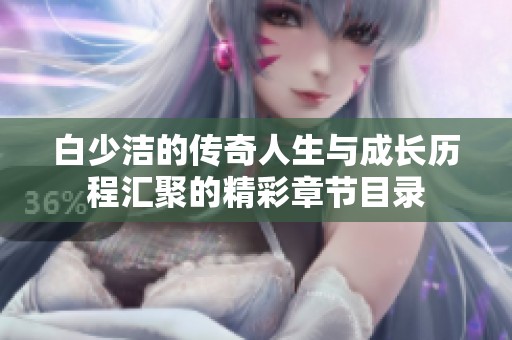 白少洁的传奇人生与成长历程汇聚的精彩章节目录