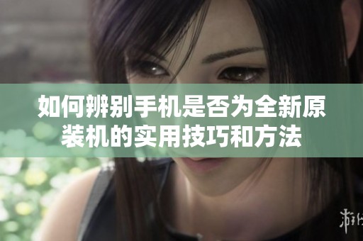 如何辨别手机是否为全新原装机的实用技巧和方法