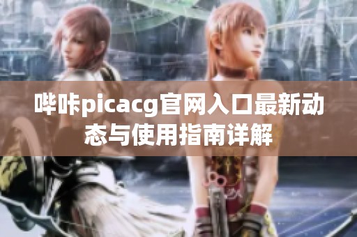 哔咔picacg官网入口最新动态与使用指南详解
