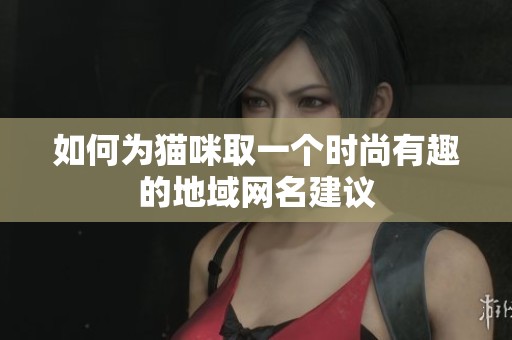 如何为猫咪取一个时尚有趣的地域网名建议