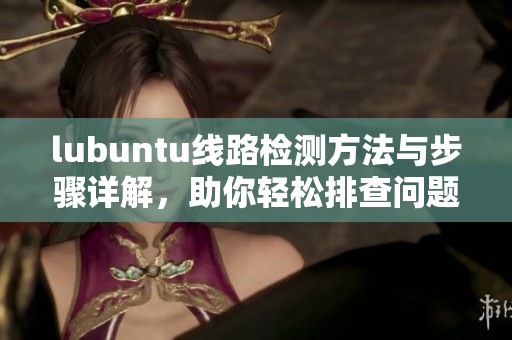 lubuntu线路检测方法与步骤详解，助你轻松排查问题
