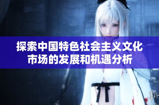探索中国特色社会主义文化市场的发展和机遇分析