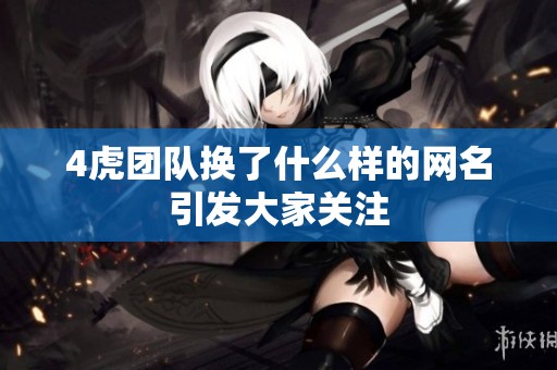 4虎团队换了什么样的网名引发大家关注