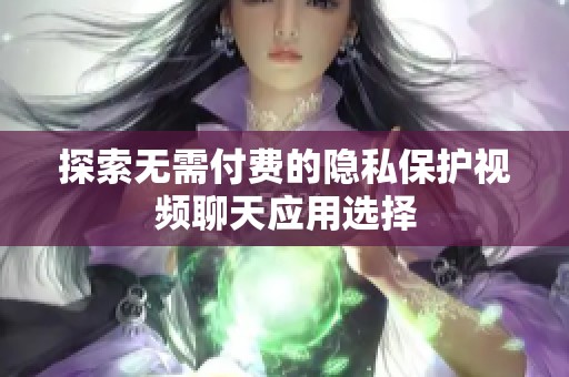 探索无需付费的隐私保护视频聊天应用选择