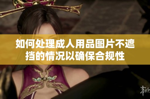 如何处理成人用品图片不遮挡的情况以确保合规性