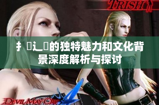 扌喿辶畐的独特魅力和文化背景深度解析与探讨