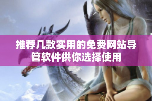 推荐几款实用的免费网站导管软件供你选择使用