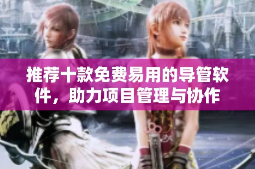 推荐十款免费易用的导管软件，助力项目管理与协作
