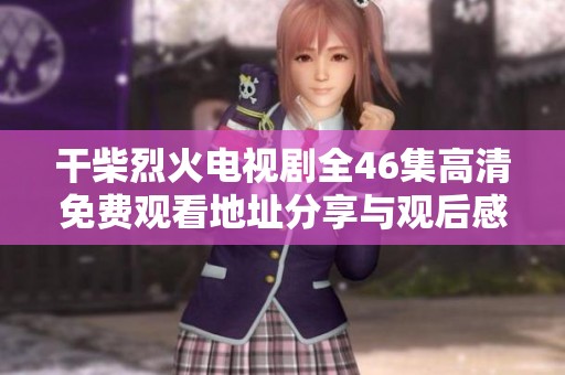 干柴烈火电视剧全46集高清免费观看地址分享与观后感