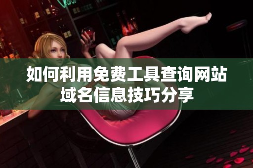 如何利用免费工具查询网站域名信息技巧分享