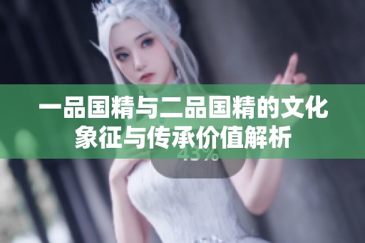 一品国精与二品国精的文化象征与传承价值解析