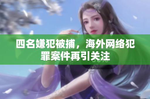 四名嫌犯被捕，海外网络犯罪案件再引关注