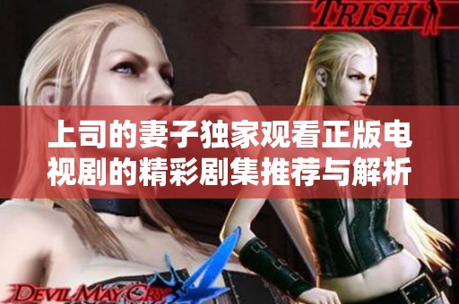 上司的妻子独家观看正版电视剧的精彩剧集推荐与解析